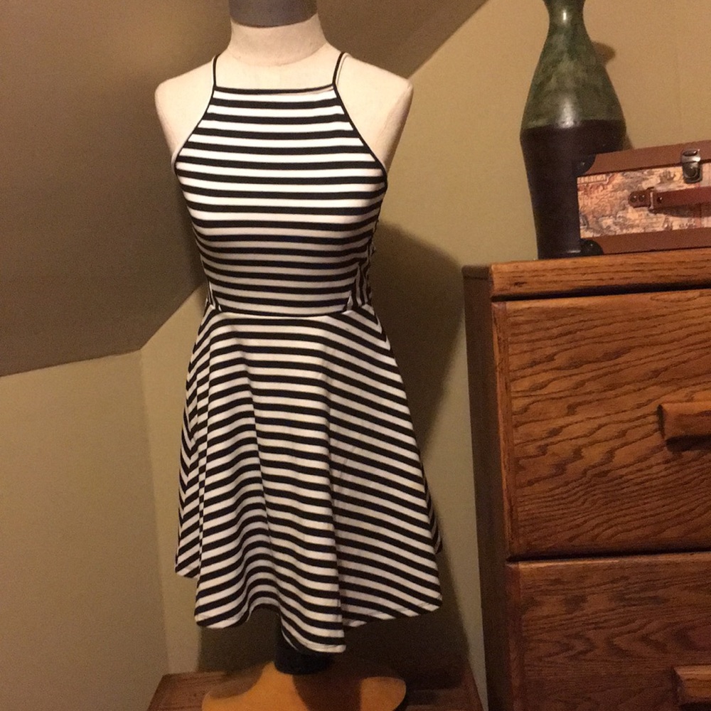 Striped summer dress